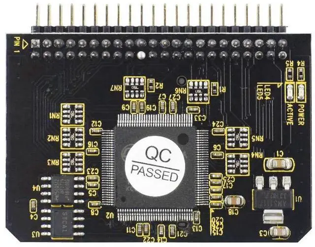 Alt view image 4 of 5 - SD Card to 2.5 Inch IDE Adapter, SDHC SDXC MMC Memory Card Converter to Laptop HDD 44 Pin Male PATA Port