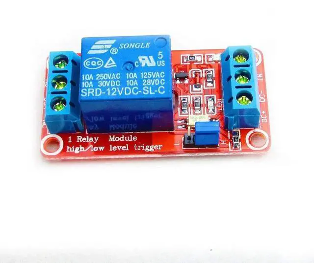 Alt view image 4 of 4 - 12V 1 Channel Relay Module with Optocoupler Isolation Support High or Low Level Trigger