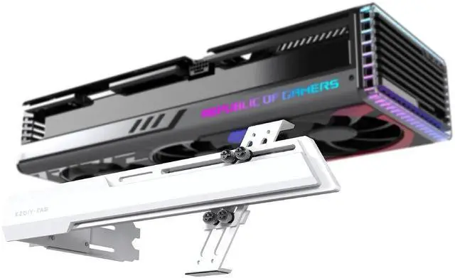 Main image of GPU Holder Brace Graphics Card GPU Support Video Card Holder Bracket, Strenchable Structure, Video Card Sag Holder/Holster Bracket Support RX7990XTX, RTX4090, White-341-3