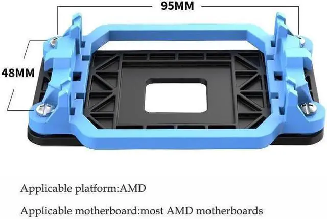 Alt view image 3 of 5 - CPU Cooler Cooling Retention Bracket Mount For AMD Socket AM3+ AM2 AM2+ 940