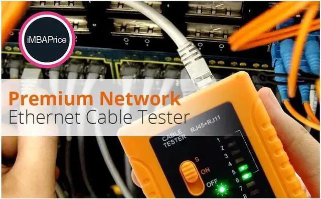 Alt view image 3 of 4 - RJ45 Network Cable Tester for Lan Phone RJ45/RJ11/RJ12/CAT5/CAT6/CAT7 UTP Wire Test Tool