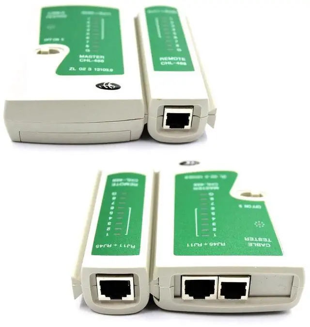 Alt view image 4 of 4 - Multifunctional RJ45 RJ11 RJ12 CAT5 UTP Network LAN Cable Tester Networking Tool