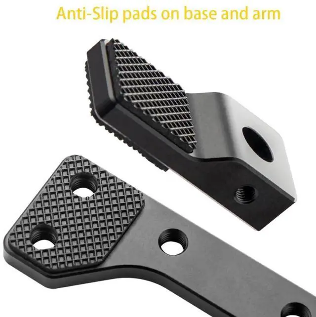 Alt view image 5 of 6 - GPU Support Bracket, GPU Holder Stand, Adjustable GPU Sag Bracket Graphics Card Support for 12cm Fan Mount CNC Aluminum (0.63-6.3inch)