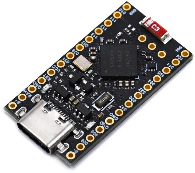 Alt view image 2 of 5 - Pro Micro NRF52840 Development Board Wireless Bluetooth Charging Management Module 2.4GHz 3pcs