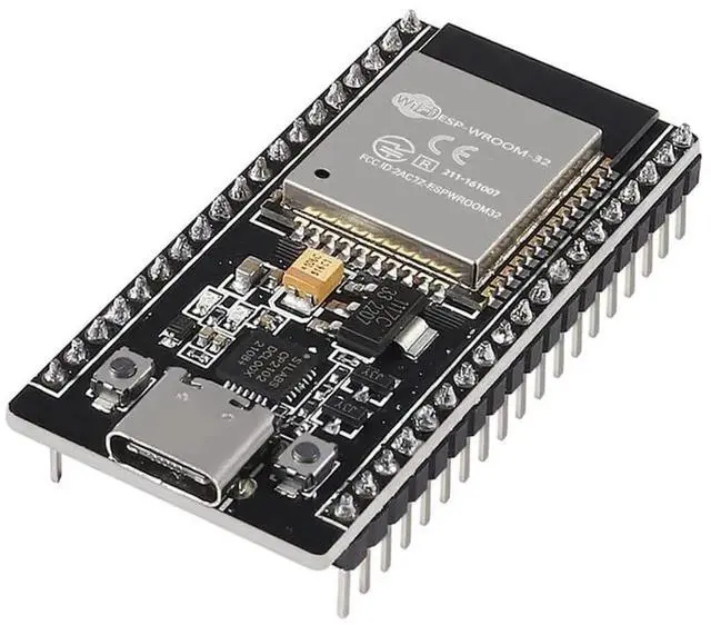 Alt view image 3 of 5 - 3pcs ESP32 ESP-32D ESP-32 CP2012 USB C 38 Pin WiFi+Bluetooth Dual Core Type-C Interface ESP32-DevKitC-32 Development Board Module STA/AP/STA+AP