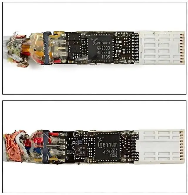 Alt view image 7 of 7 - 0.5m Thunder Bolt 2 Port to Thunder Bolt 2 Male to Male Video Data Cable for Mac Air Pro 2013 2014 2015 (50cm)