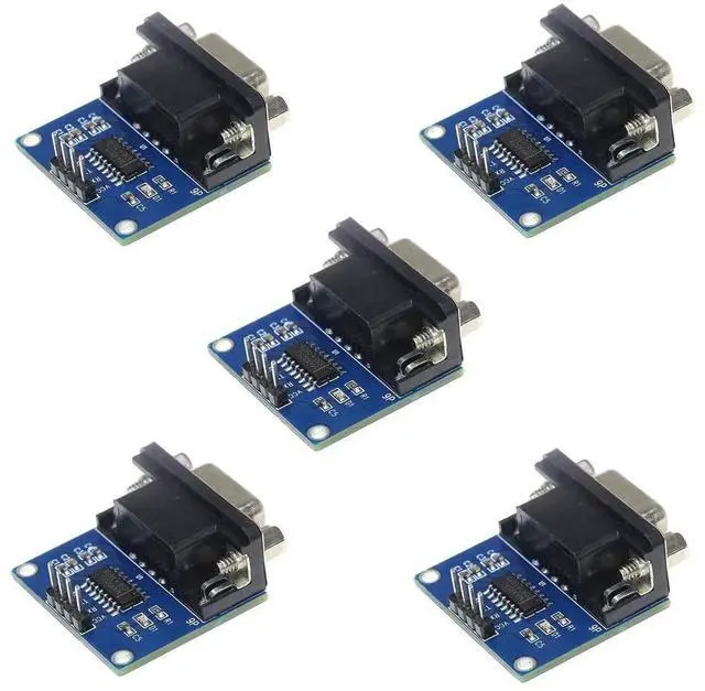 Main image of 5pcs RS232 to TTL Converter Module COM Serial Port Board MAX3232 MAX232CSE