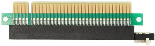 Alt view image 6 of 6 - PCIE 16x Male to Female Riser Adapter Card, PCI-Express 164 Pin 16x Riser Card Interface Protection for 1U 2U Chassis
