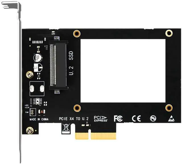 Main image of PU11 U.2 to PCIe 4.0 X4 Adapter for 2.5 Inch U.2 SSD, PCIe 4.0 X4 Full Speed