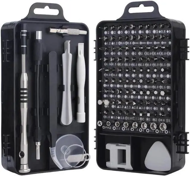 Main image of Screwdriver Set, 110 in 1 Precision Screwdriver Repair Tool Kit Magnetic Driver Kit Professional Repair Tool Kit for iPhone X, 8, 7 / Cellphone/Computer/Tablet/PC/electronic etc