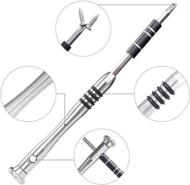 Alt view image 4 of 5 - Screwdriver Set, 110 in 1 Precision Screwdriver Repair Tool Kit Magnetic Driver Kit Professional Repair Tool Kit for iPhone X, 8, 7 / Cellphone/Computer/Tablet/PC/electronic etc