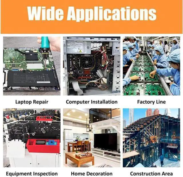 Alt view image 2 of 7 - UPT-32015D Variable-frequency Electric Screwdriver(0.4-1.5N.m) Electrician Electric Tools Power Toolkit
