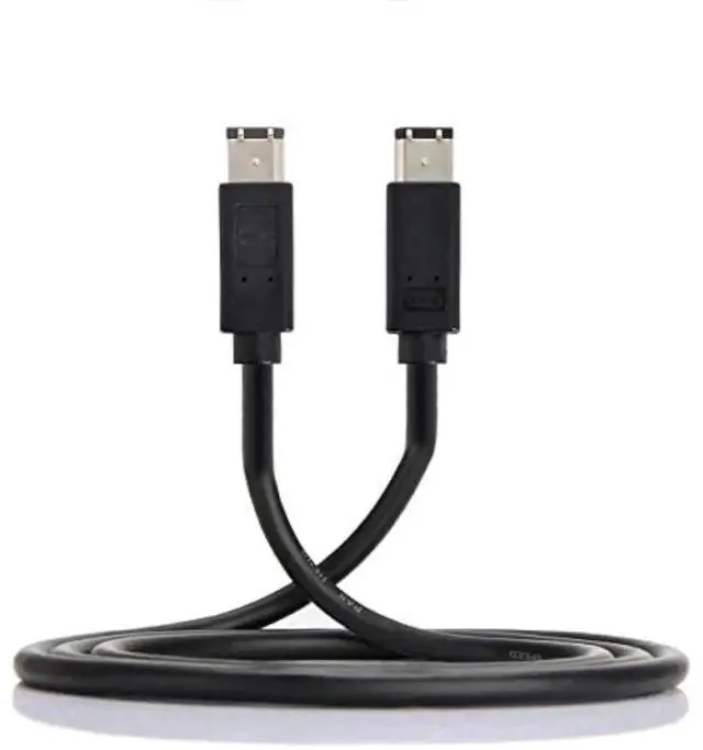 Alt view image 3 of 3 - 1394a 6 Pin to 6Pin FireWire 400 to FireWire 400 6-6 ilink Cable IEEE 1394 1.8m