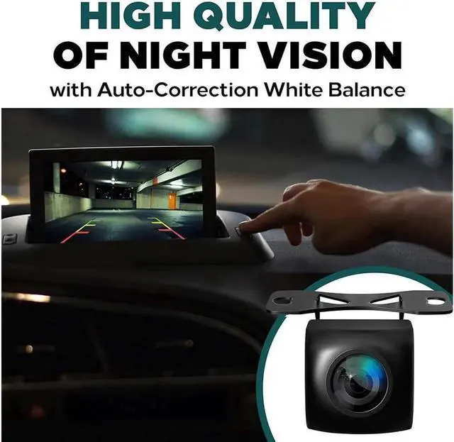 Alt view image 4 of 7 - 150°WiFi Wireless Car Rear View Cam Backup Reverse Camera For iPhone Android ios
