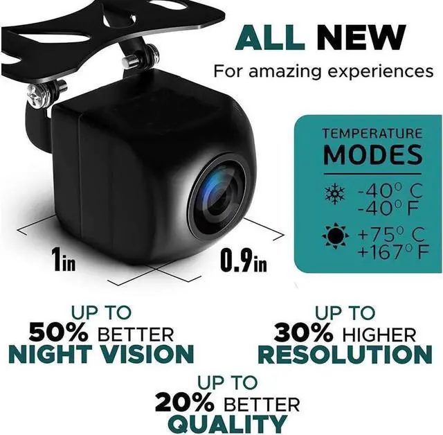 Alt view image 7 of 7 - 150°WiFi Wireless Car Rear View Cam Backup Reverse Camera For iPhone Android ios