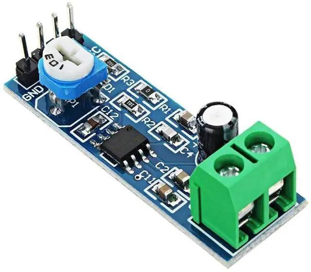 Alt view image 3 of 5 - 5pcs LM386 Mono Audio Amplifier Module 200 Times AMP Solo 5V-12V 10K Adjustable