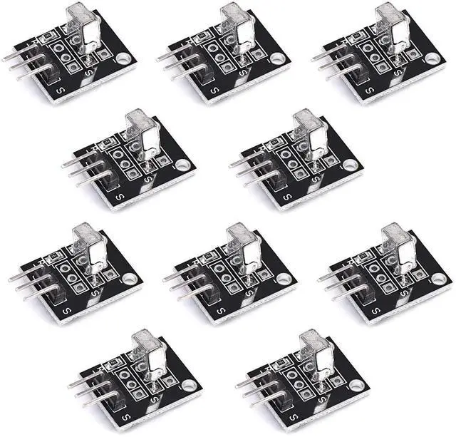 Main image of KY-022 TL1838 VS1838B 1838 Universal IR Infrared Sensor Receiver Module DIY Starter Kit 10pcs