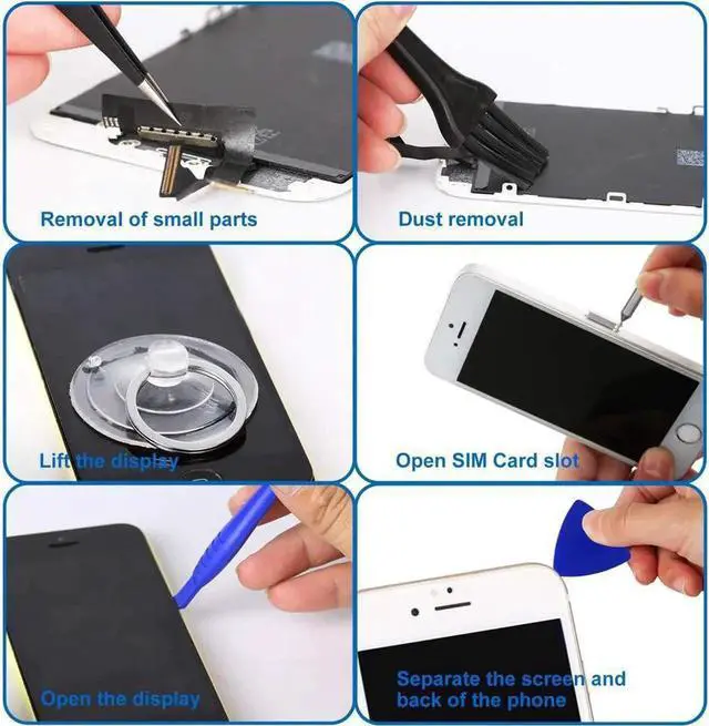 Alt view image 3 of 3 - 126 in 1 Precision Screwdriver Set with 111 Bits Magnetic Driver Kit Professional Electronics Repair Tool Kit for Repair Computer, PC, MacBook, Laptop, Tablet, iPhone, Xbox, Game Console