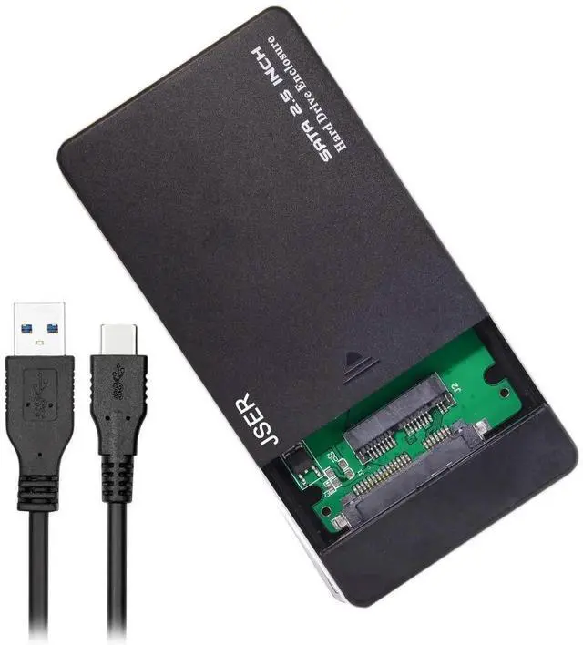 Alt view image 2 of 6 - USB 3.1 Type-C USB-C to 1.8 Inch Micro SATA 16pin 7+9 SSD for External Hard Disk Enclosure 5Gbps