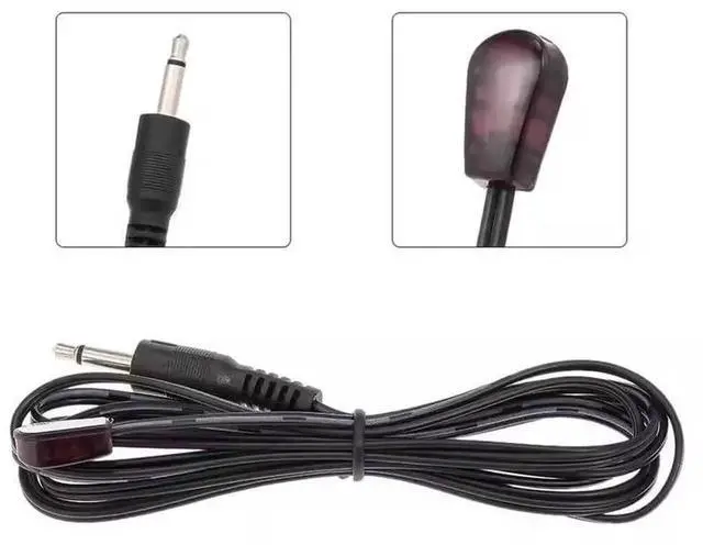 Alt view image 4 of 4 - 3.5mm to IR Receiver Cable 5FT Infrared Remote Control Extender Repeater Cable 1.5m3 Receiver Extension Cord for Extender Repeater System IR Emitter for Set Top Box
