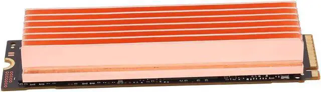 Alt view image 5 of 5 - M.2 Ssd Heatsink, Pure Copper Diy 7 Fins Heat Sinks With Thermal Pad For Pc / Ps5 M.2 Pcie Nvme Ssd Or M.2 Sata Ssd (1 Pcs)