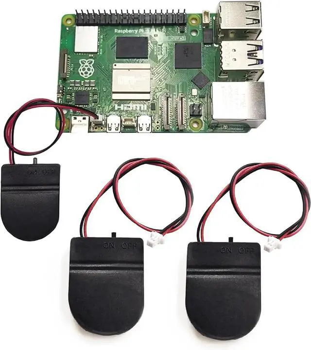 Alt view image 4 of 7 - JVFYI 2-Pack RTC Battery Holder for Raspberry Pi 5 | Real Time Clock Case Compatible with RPI 5 Model (CR2032 Battery Not Included)