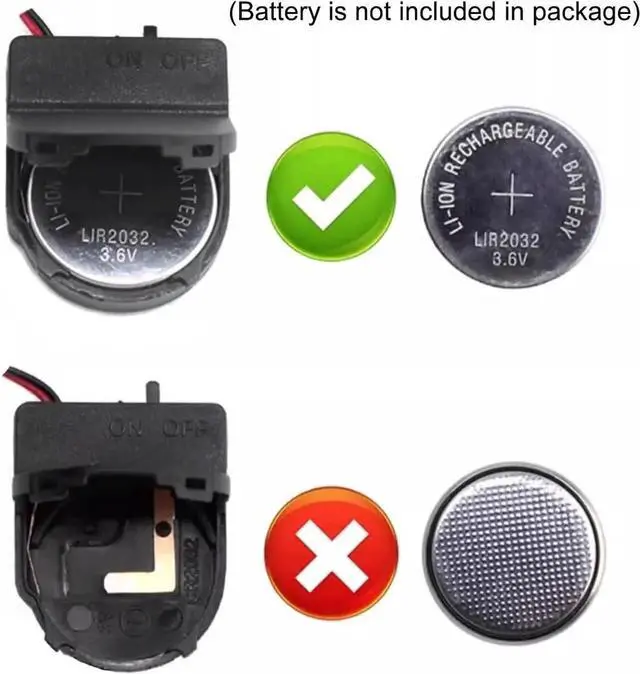 Alt view image 6 of 7 - JVFYI 2-Pack RTC Battery Holder for Raspberry Pi 5 | Real Time Clock Case Compatible with RPI 5 Model (CR2032 Battery Not Included)