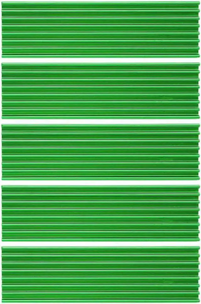 Main image of 5PCS M.2 Heatsink SSD Aluminum alloy Dissipation Radiator Cooling Heat Sink Thermal Pads for M.2 NGFF 2280 PCI-E NVME SSD Green