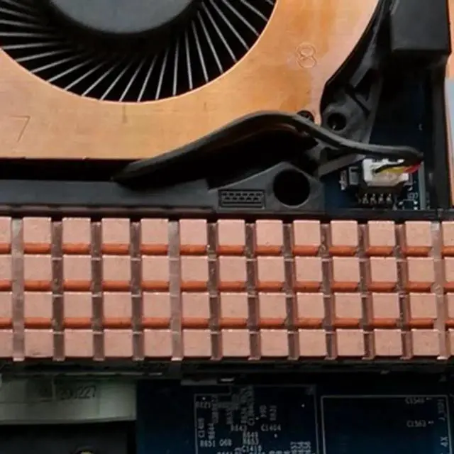 Alt view image 4 of 6 - M.2 Heatsink Kit, Cooler Heat Sink + Thermal Pad for Cooling PS5 M.2 SSD 2280 NGFF NVME SSD (70mm x 20mm x 3mm)