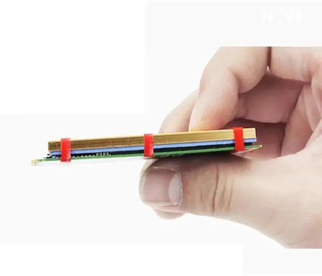 Alt view image 2 of 5 - 2Pcs Aluminum Heatsink Passive Cooling Heat Sinks Dissipation Radiators with Thermal Pads for M.2 NGFF SSD 2260 2280 72x22x3mm