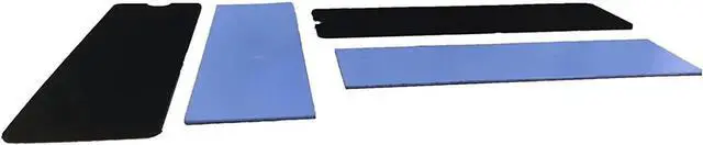 Alt view image 4 of 4 - 2Pcs M.2 Heatsink Nvme Heatsink Pure Copper,Graphene Coating Heat Sink With Silicone Thermal Pad For 2280 M2 Ssd Laptop,Compatible With Ps5(75Mm22Mm1Mm)