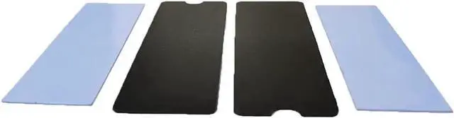 Main image of 2Pcs M.2 Heatsink Nvme Heatsink Pure Copper,Graphene Coating Heat Sink With Silicone Thermal Pad For 2280 M2 Ssd Laptop,Compatible With Ps5(75Mm22Mm1Mm)