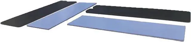 Alt view image 3 of 4 - 2Pcs M.2 Heatsink Nvme Heatsink Pure Copper,Graphene Coating Heat Sink With Silicone Thermal Pad For 2280 M2 Ssd Laptop,Compatible With Ps5(75Mm22Mm1Mm)