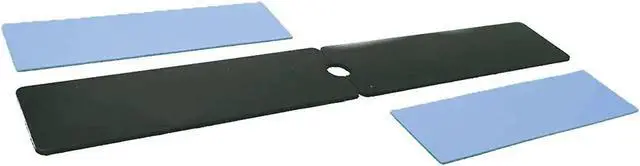 Alt view image 2 of 4 - 2Pcs M.2 Heatsink Nvme Heatsink Pure Copper,Graphene Coating Heat Sink With Silicone Thermal Pad For 2280 M2 Ssd Laptop,Compatible With Ps5(75Mm22Mm1Mm)