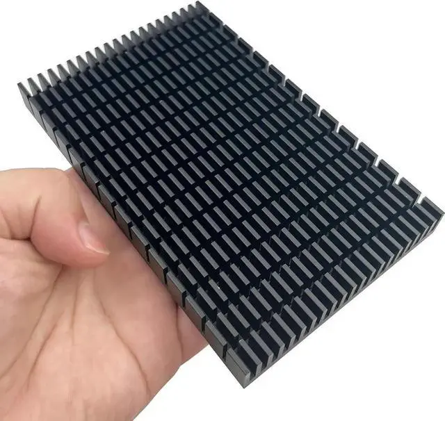 Alt view image 6 of 7 - JVFYI 150x93x15mm Aluminum Heatsink 2-Pack, Black Cooler for GPU Backplate RTX 3090/3080 Ti, PCB & LED Motherboard Cooling