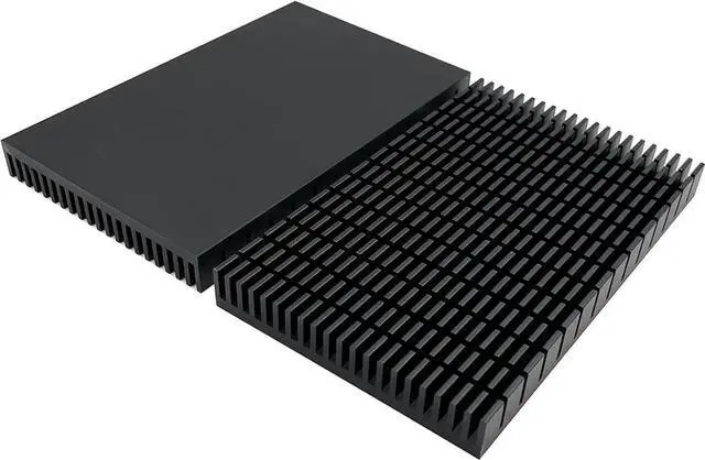 Main image of JVFYI 150x93x15mm Aluminum Heatsink 2-Pack, Black Cooler for GPU Backplate RTX 3090/3080 Ti, PCB & LED Motherboard Cooling
