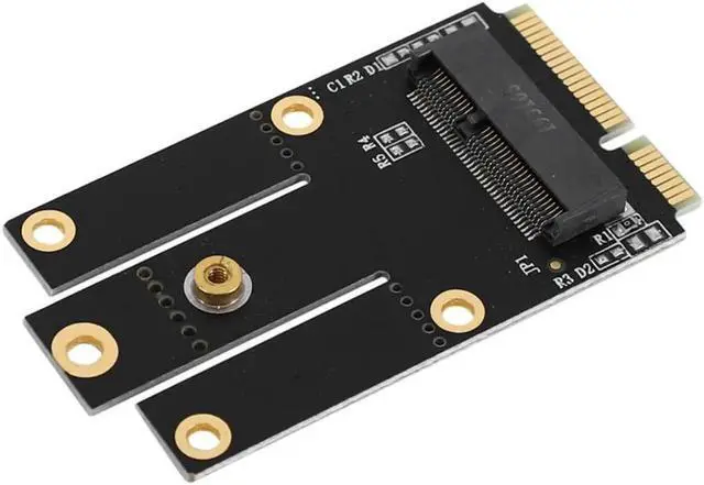 Alt view image 4 of 4 - M.2 NGFF To Mini PCI-E (PCIe+USB) Adapter for M.2 Wifi Bluetooth Wireless Wlan Card AX200 9260 8265 8260 for Laptop