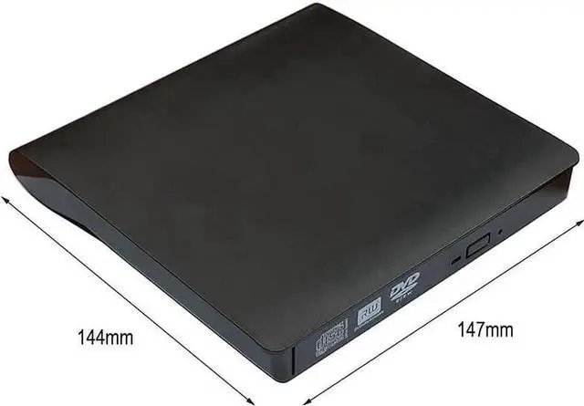 Alt view image 6 of 7 - External Optical CD Drive, USB 3.0 Portable CD/DVD +/-RW Slim DVD/CD ROM Rewriter Burner Reader Player For Laptop Desktop PC dvd burner dvd portatil Windows Linux OS Apple Mac