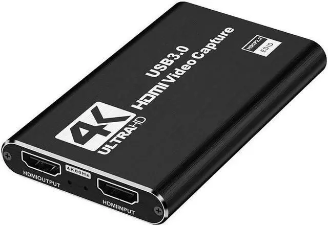 Main image of COFIER 4K HDMI Video Capture Card USB3.0 1080p 60Hz Capture Card Screen Dongle Game Streaming Live Broadcasts Video Recording With Video HDMI Loop Out Audio Microphone Input For Linux Mac OS Windows