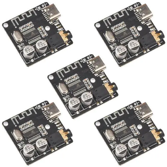 Main image of 5pcs Bluetooth 5.0 Mp3 Lossless Decoder Board VHM-314 USB-C Audio Bluetooth Receiver Board Wireless Stereo Music Module Type-C