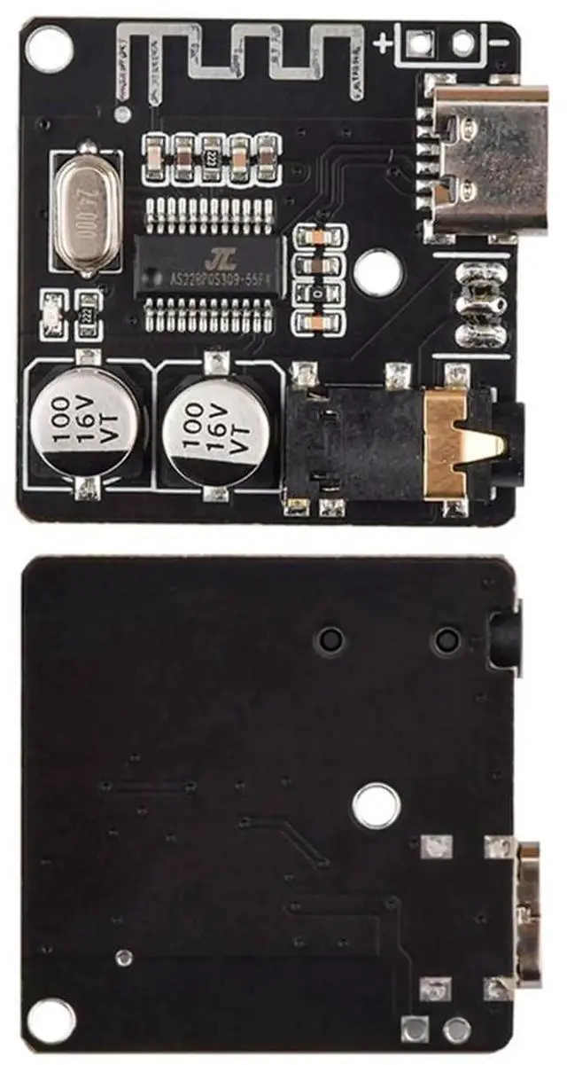 Alt view image 6 of 6 - 5pcs Bluetooth 5.0 Mp3 Lossless Decoder Board VHM-314 USB-C Audio Bluetooth Receiver Board Wireless Stereo Music Module Type-C