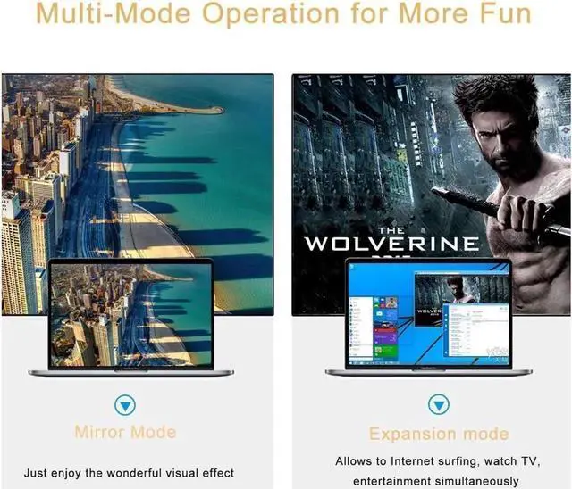 Alt view image 4 of 7 - USB C HDMI VGA Hub, USB-C Type-c to HDMI 3840x2160 4K VGA USB3.0 USB C PD Audio 3.5mm Docking Cable Adapter(Black)