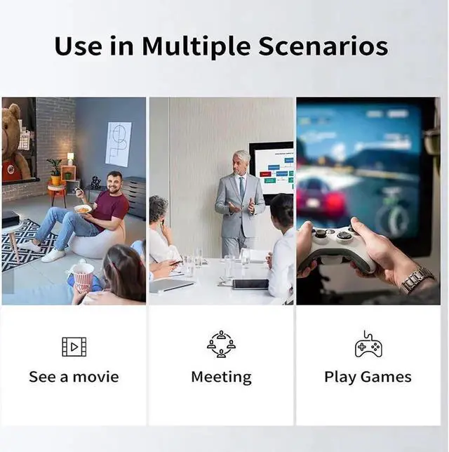 Alt view image 6 of 7 - 8K@60Hz HDMI Switch with Pigtail Cable 3Port HDMI Switch 3in1 Out 3x1 HDMI2.1 Switch Box Supports HDCP 2.3 UltraHD, HDR, 8K HDMI Selector Switcher for Game Consoles, Fire Stick (OZ8Q3-1)