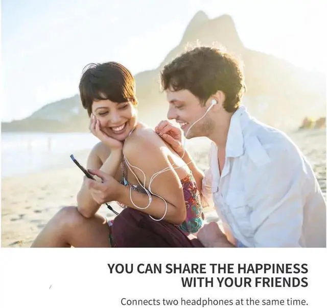 Alt view image 7 of 7 - 2 Pack3.5mm Headset Splitter Jack Adapter CTIA 2 Male to Female Y Splitter Adapter Cable with Separate Microphone and Headphone Compatible for PC PS4 Gaming Headset 1Feet/30cm(Rose Pink)