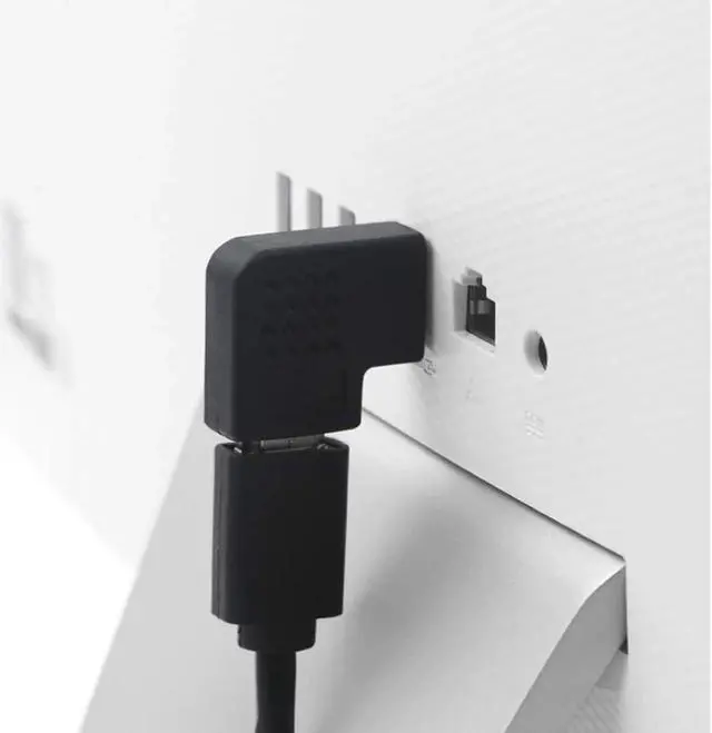 Alt view image 6 of 7 - Flat Left & Right 270 & 90 Degree Angled Male to Female HDMI Adapter Coupler, Gold-Plated 3D Supported for 1080P HDTV PC HDMI Port Device