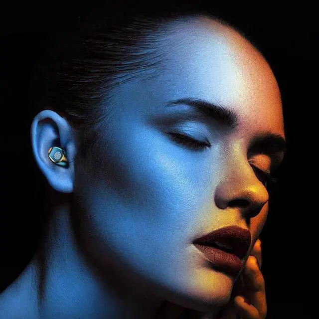 Alt view image 2 of 5 - Gemdeck Bluetooth Wireless Headphones In-Ear Earphones Earbuds With Led Display Black