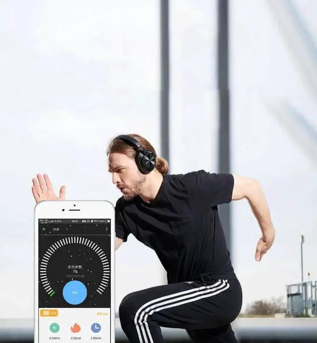 Alt view image 2 of 6 - Gemdeck Wireless Bluetooth Headphones HD Stereo Headphones Built-in Microphone