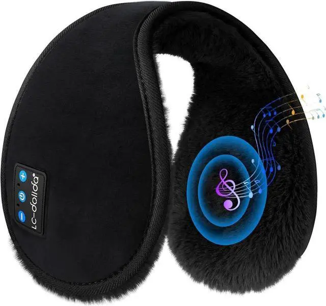 Main image of Gemdeck Bluetooth Ear Warmers Ear Muffs Earmuffs Built-in HD Speakers for Winter