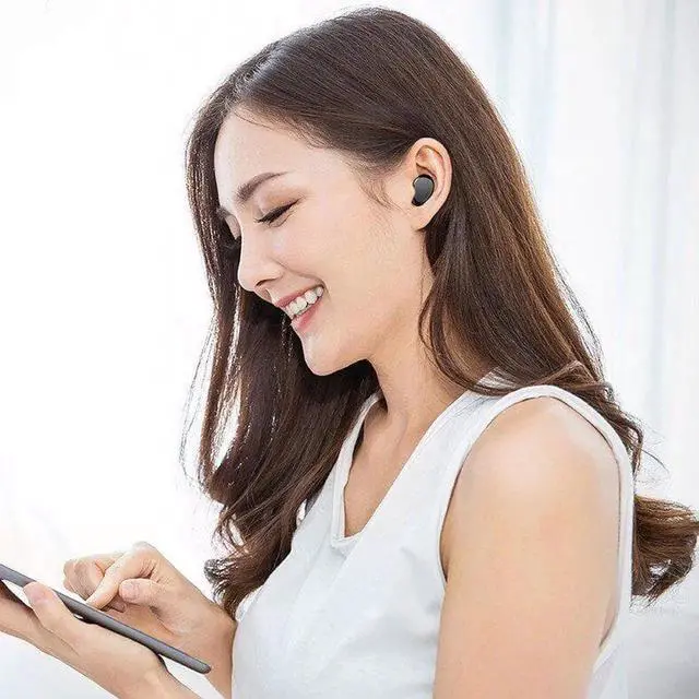 Alt view image 5 of 5 - Gemdeck Wireless Headphones Wireless Earbuds Bluetooth 5.2 Earphones Headset White