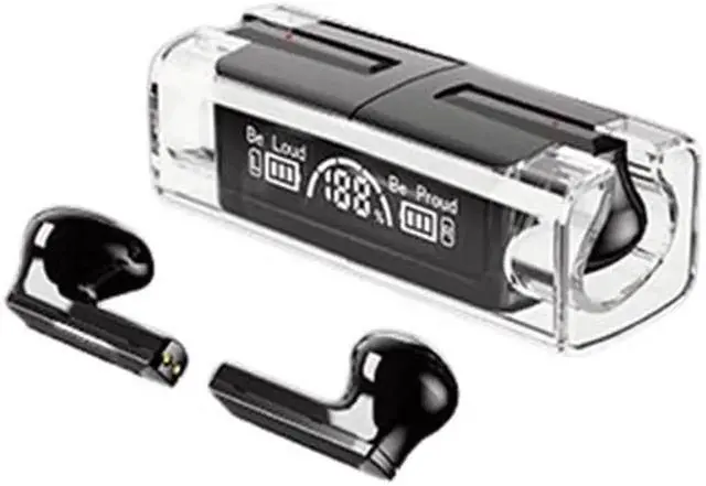 Main image of Gemdeck Wireless Earbuds Bluetooth 5.3 Headphones Wireless Earphones Black